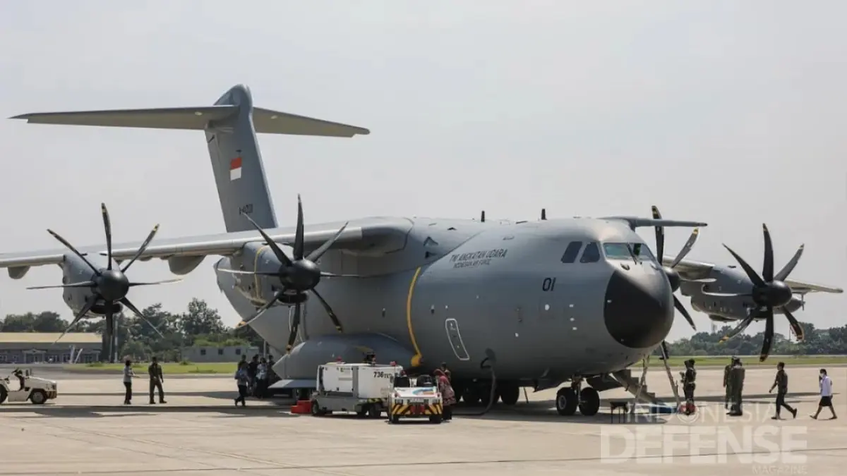 A400M juga dapat mengangkut hingga 116 personel dengan perlengkapan tempur lengkap. / Indonesia defense