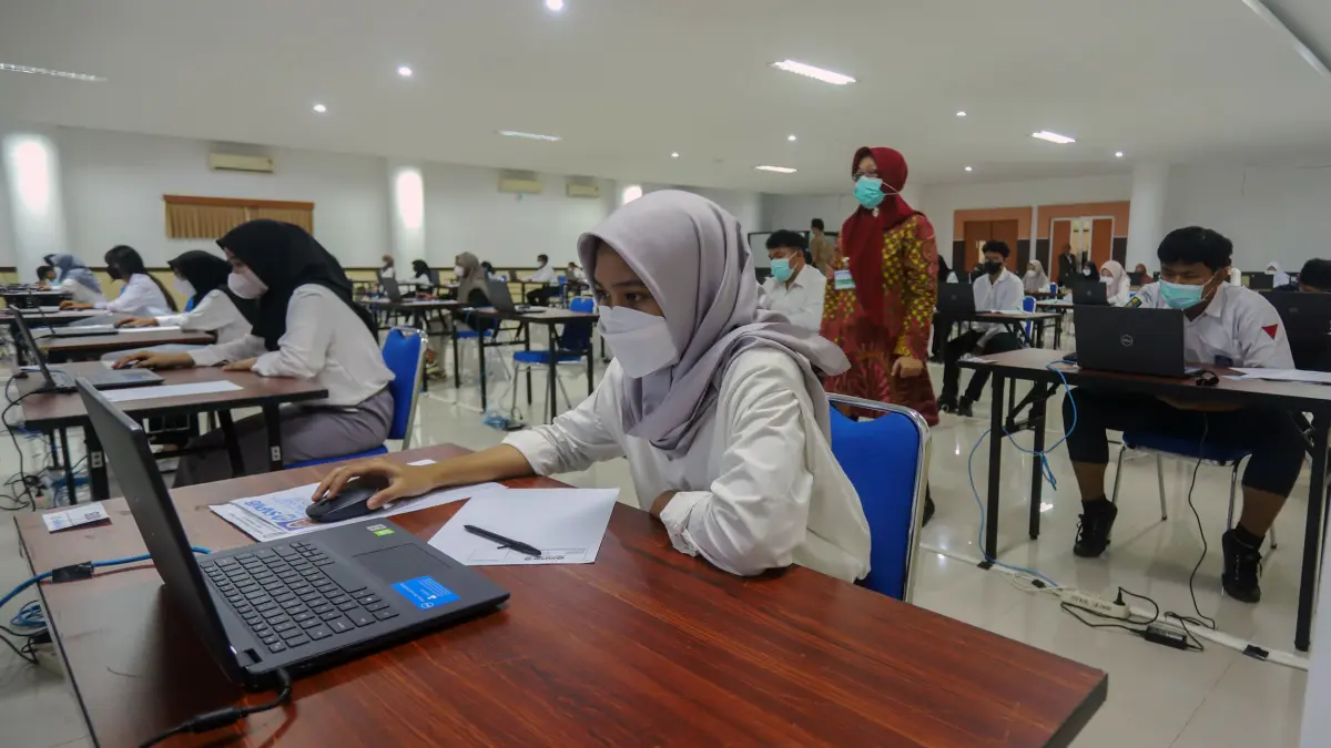 Ilustrasi tes SNBT. (Andy Satria/Radar Surabaya)