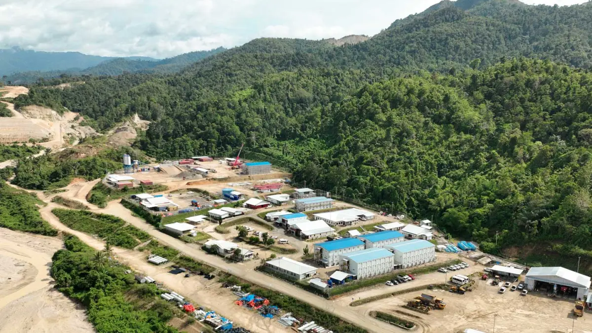 PABRIK: Merdeka Gold Resources saat ini mengembangkan dan mengoperasikan Tambang Emas Pani di Kabupaten Pohuwato, Gorontalo. (IST)