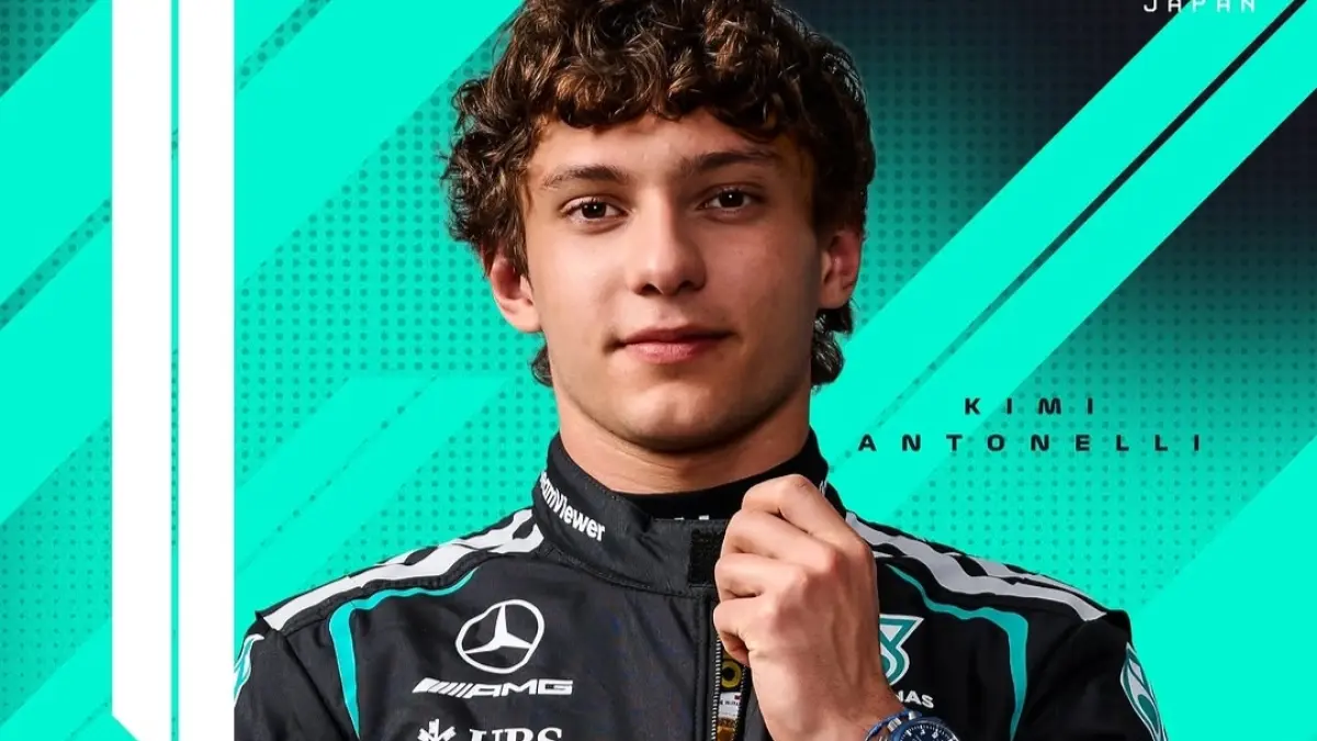 Kimi Antonelli raih pole position di GP Jepang 2026.