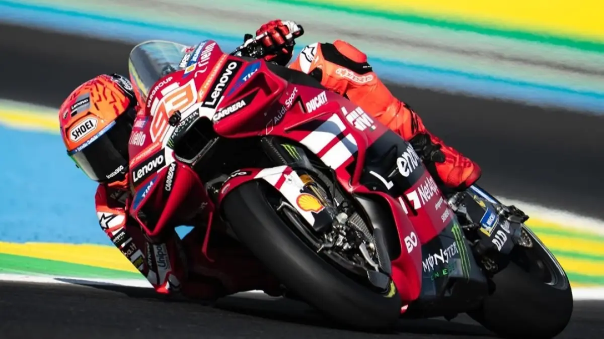 Marc Marquez sempat alami crash./MotoGP