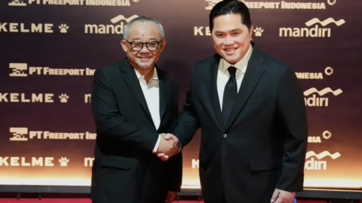 Erick Thohir dan Menteri Pendidikan Dasar dan Menengah, Abdul Mu