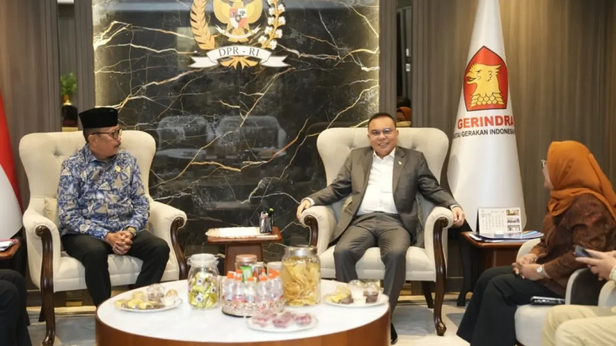  Wakil Ketua DPR RI Sufmi Dasco Ahmad menerima pengurus Lembaga Perlindungan Saksi dan Korban. (IST)