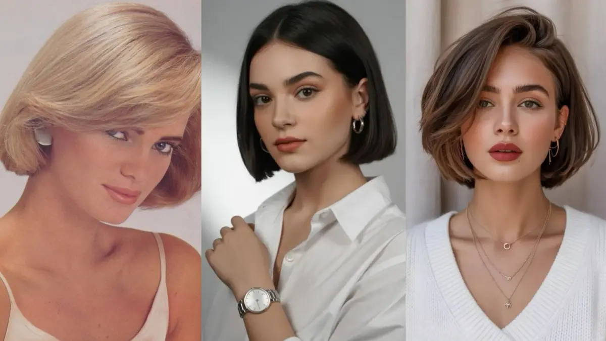 Model rambut bob menjadi salah satu gaya rambut paling ikonik dalam sejarah mode. (PINTEREST)