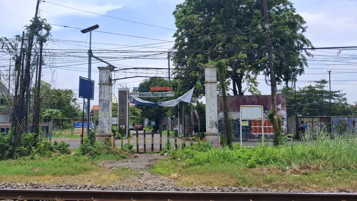 Lokasi bekas pabrik penyamakan kulit di Wonocolo Surabaya. (DIMAS MAHENDRA/RADAR SURABAYA) 