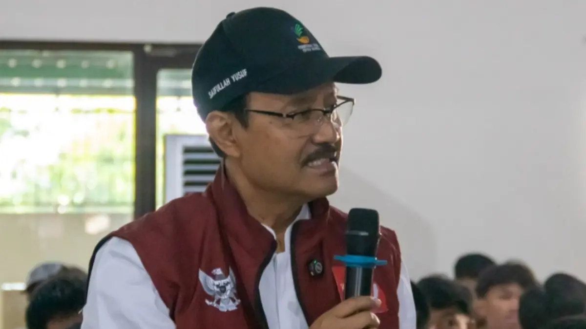 Menteri Sosial Saifullah Yusuf. /Radar Surabaya. 