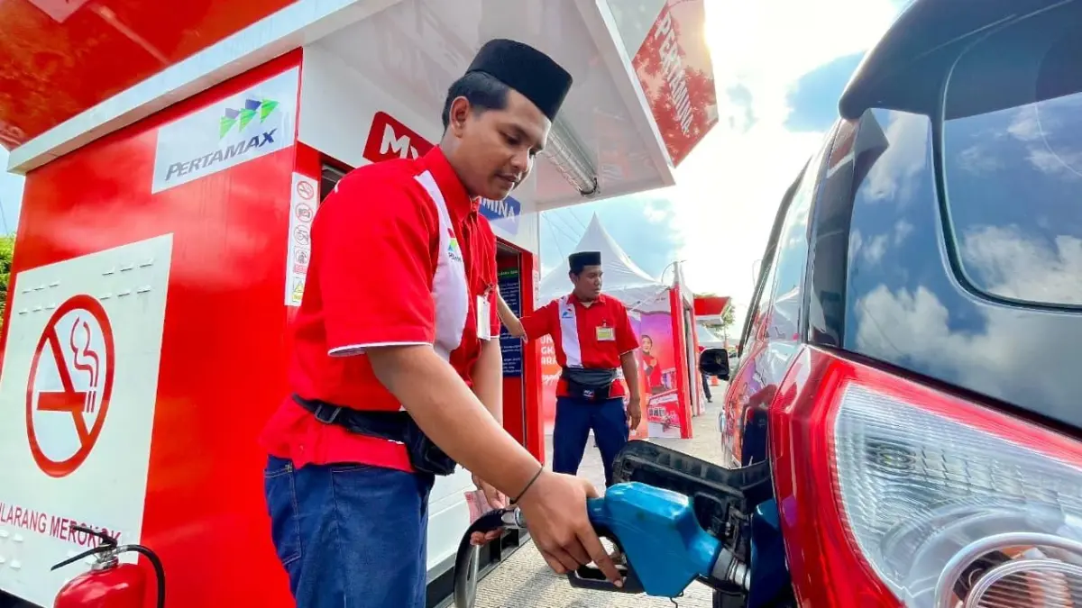Pertamina Patra Niaga mencatat kenaikan konsumsi BBM hingga 19% di Jawa Timur selama Satgas RAFI 2026. (Pertamina Patra Niaga)