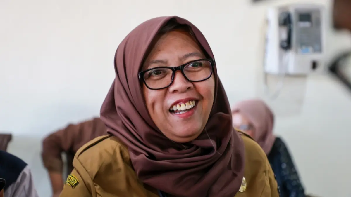 Kepala Dinas Pendidikan Kota Surabaya, Febrina Kusumawati. 