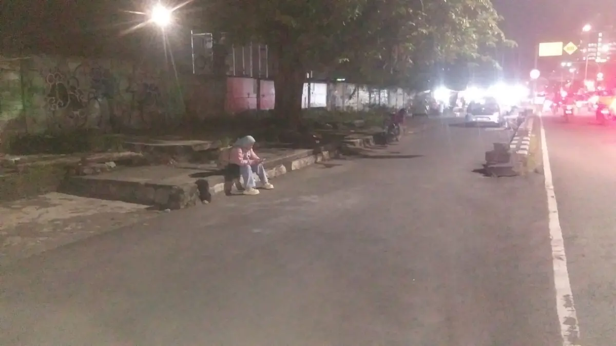 Lokasi Pasar Maling di kawasan Wonokromo Surabaya. (Hurek/Radar Surabaya)