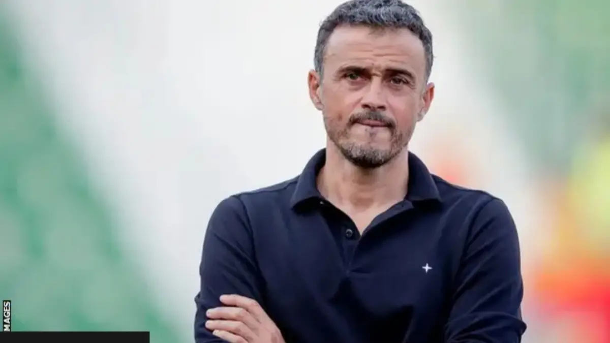 Pelatih Paris Saint-Germain,  Luis Enrique. (BBC) 