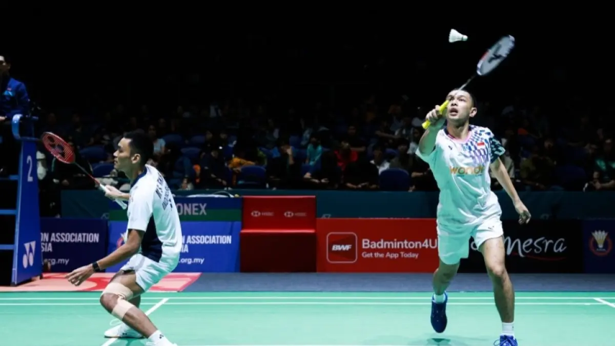 Fajar Alfian/Mohammad Shohibul Fikri belum terbendung.(PBSI). 
