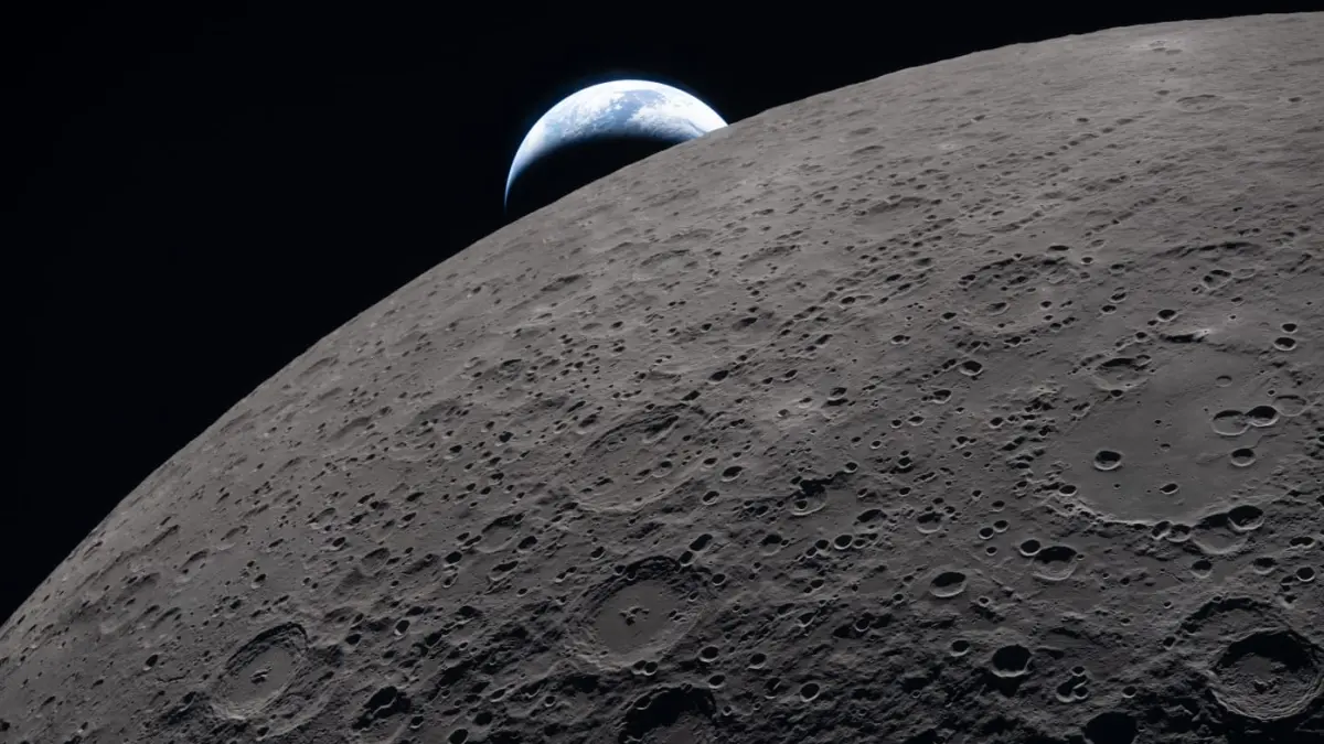 Luar Angkasa: Artemis ll abadikan momen langka Gerhana Matahari dan fenomena "Earthset" dari balik bulan.