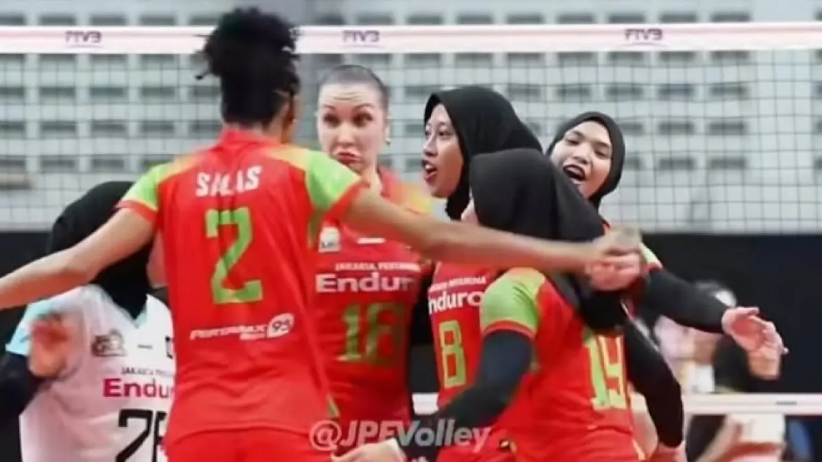 Megawati Hangestri Pertiwi bawa Jakarta Pertamina Enduro juarai putaran pertama final four Proliga 2026.(instagram Jpevolley) 