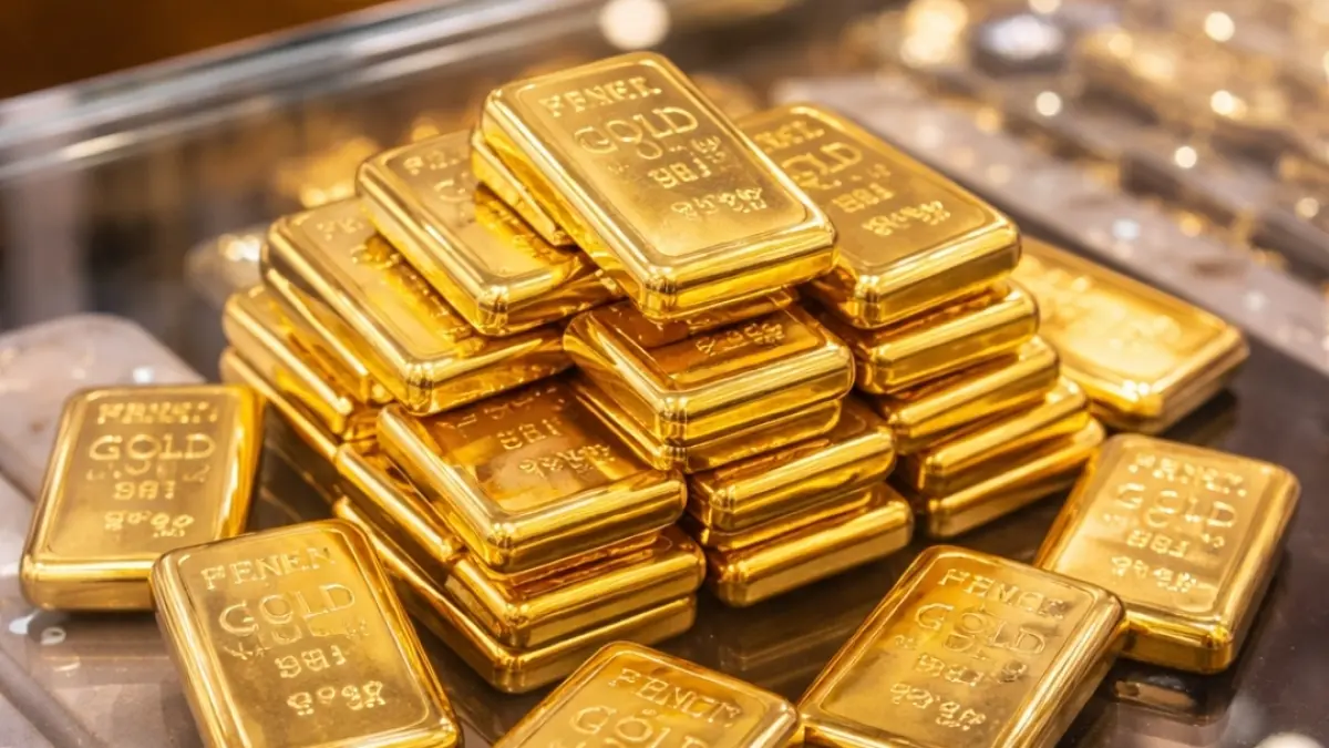 Harga emas stabil