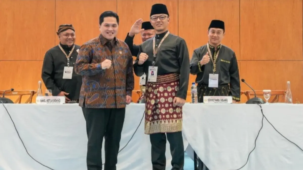 Menpora Erick Thohir dan Ketua Umum IPSI Sugiono. (Kemenpora). 