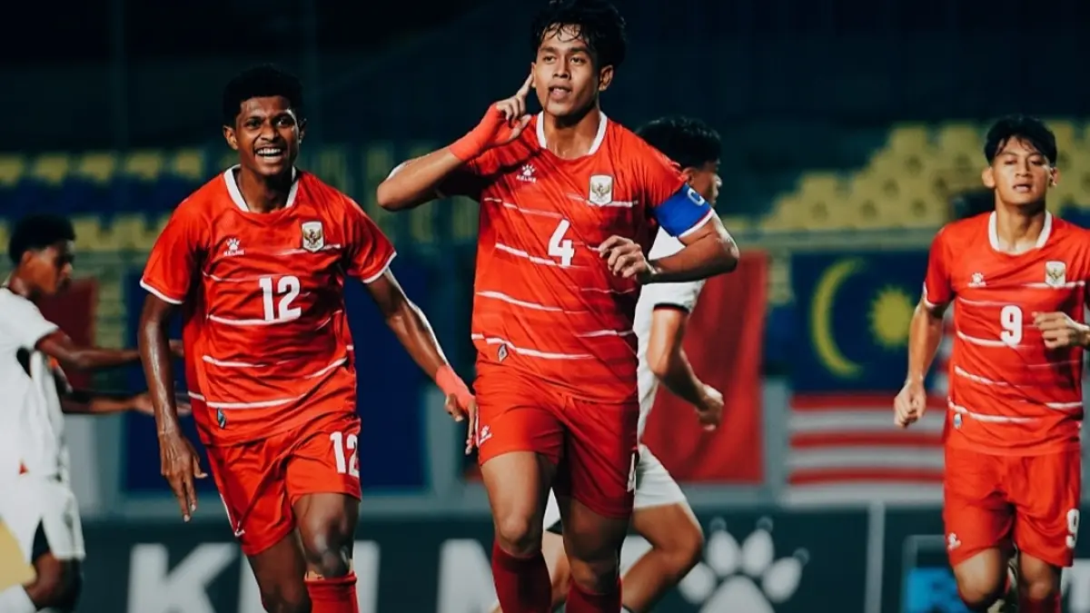 Putu Ekayana Pratama jadi bintang kemenangan Indonesia. (IG Timnas Indonesia) 