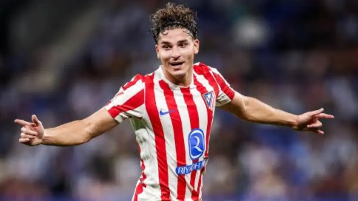 Julian Alvarez jadi andalan Atletico Madrid. 