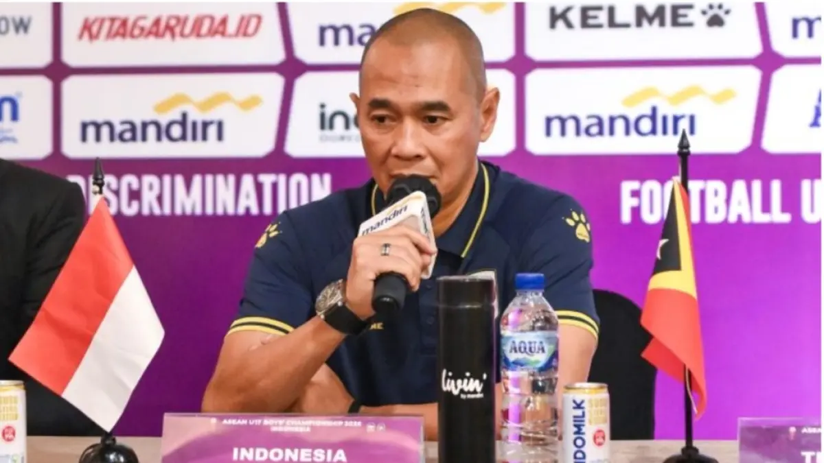 Pelatih Indonesia U-17 Kurniawan Dwi Yulianto. (Antara) 