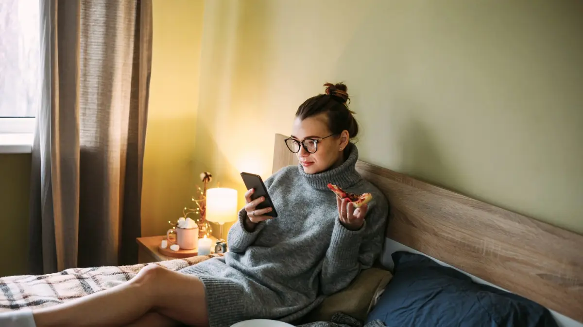 Trend: Gen z menghabiskan waktu hanya diatas tempat tidur.