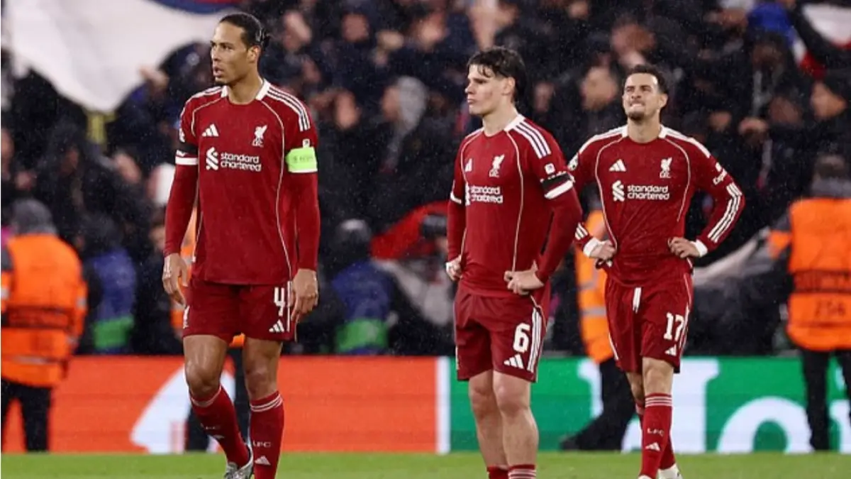 Rapuh di belakang, tumpul di depan, catatan buruk Liverpool di bawah Arne Slot. (Dailymail) 