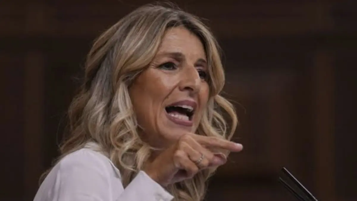 Yolanda Diaz kritik keras pernyataan Donald Trump.(Marca) 