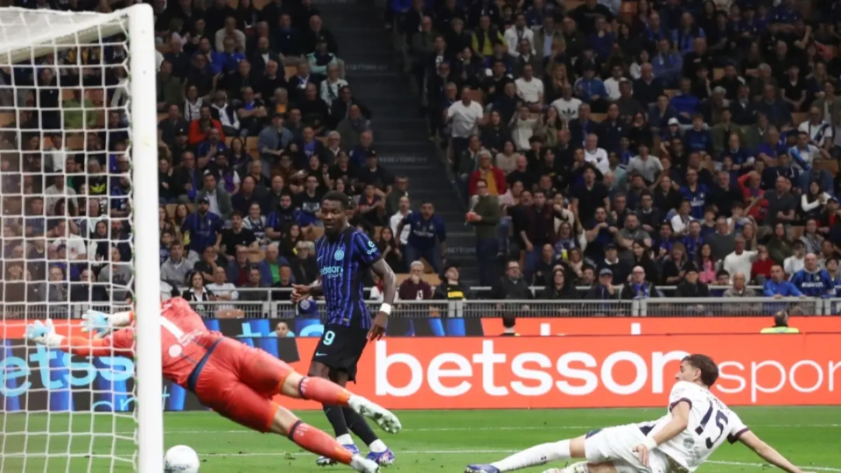 Marcus Thuram cetak gol pertama Inter Milan. (Football Italia). 