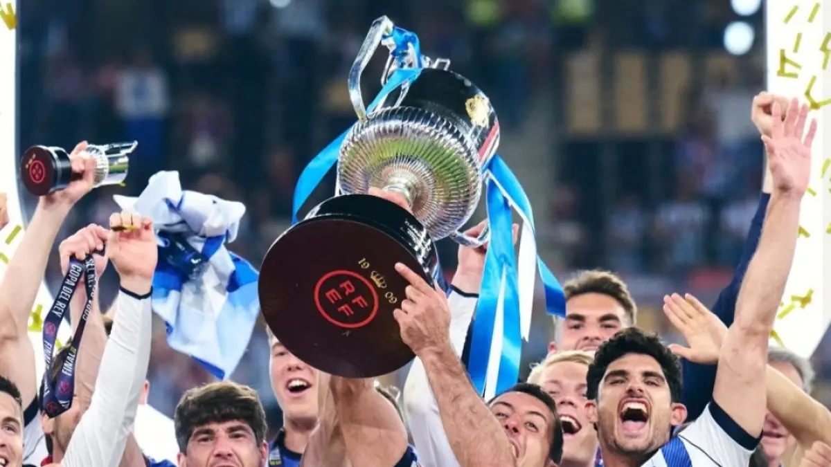 Gelar ke empat Real Sociedad di Copa del Rey. 