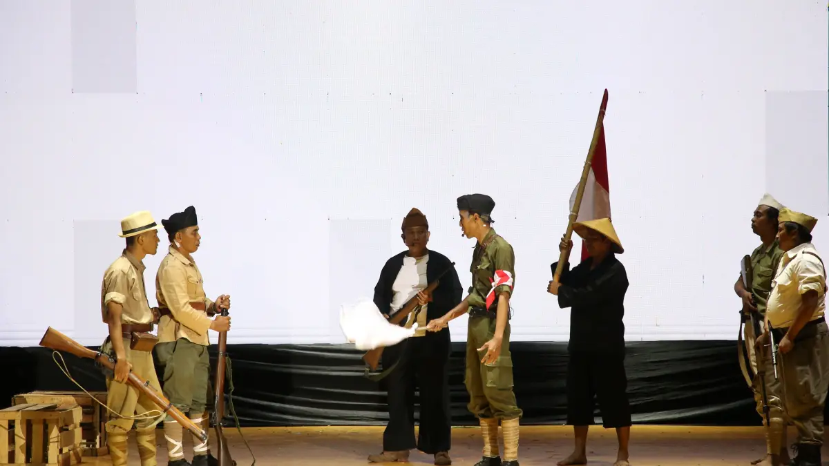 Ludruk menjadi salah satu kesenian asli Surabaya yang terus dilestarikan, termasuk ke kalangan muda. (HUMAS PEMKOT SURABAYA)