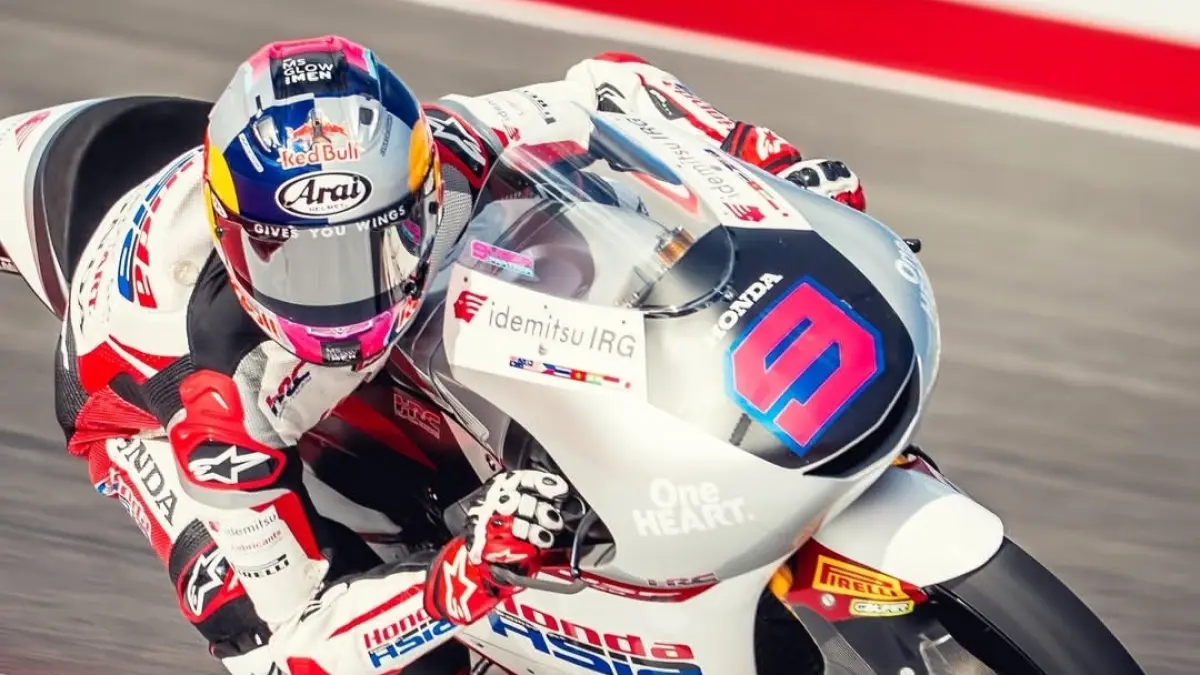 Veda Ega pertama kalinya jalani kualifikasi 1 di Moto3. 