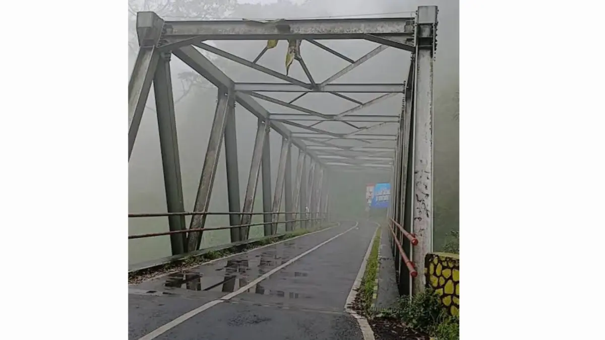CEGAH: Dinas PU Bina Marga Jatim akan segera memasang pagar di Jembatan Cangar. (IST/RADAR SURABAYA)