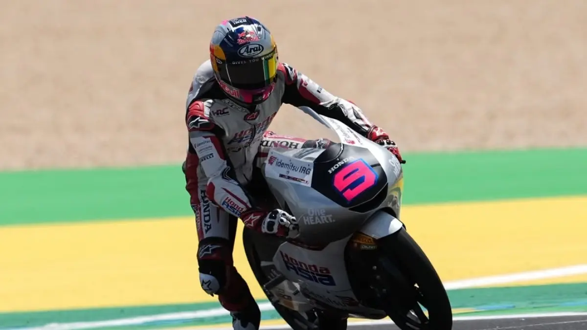 Veda Ega Pratama tembus posisi ke-enam klasemen sementara Moto3. 