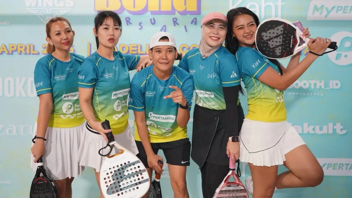 Mengusung semangat kebersamaan dan sportivitas, turnamen mini padel Bounce & Bond Bersuaria menjadi agenda rutin tiga bulanan dengan visi memperluas peserta dan kategori pertandingan. (Istimewa)