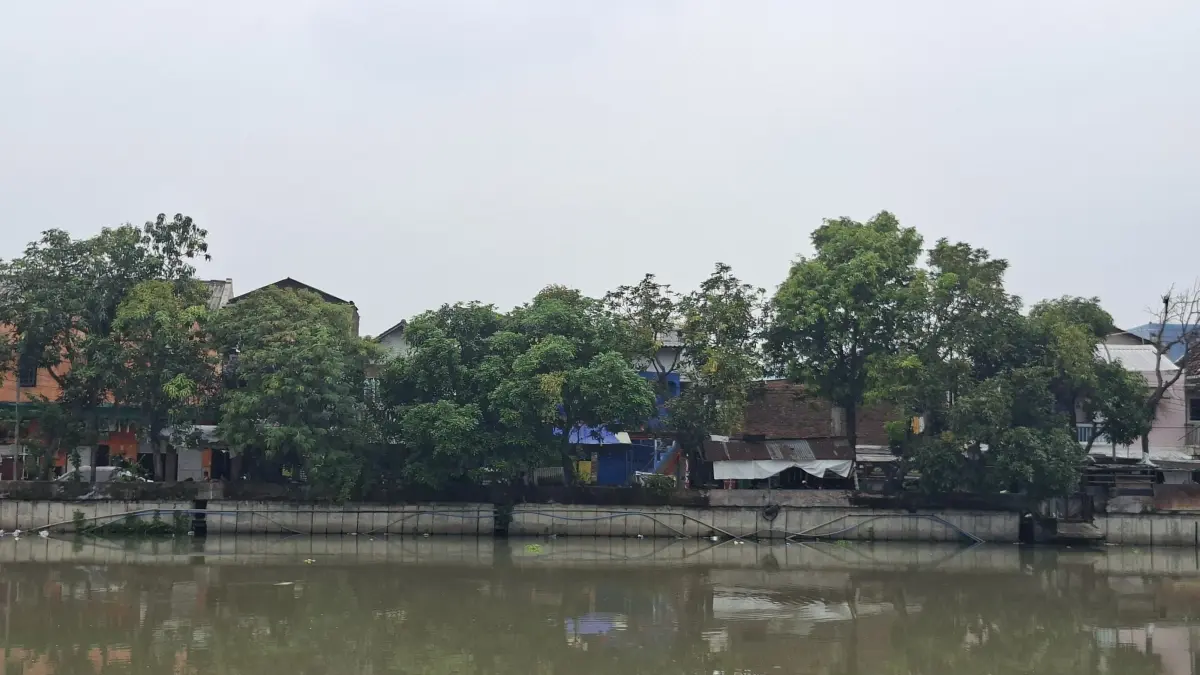 Kawasan Pulo Wonokromo Surabaya punya sejarah panjang. (MAHRUS/RADAR SURABAYA) 
