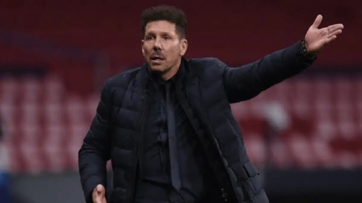 Diego Simeone tak pernah kalah lawan tim Inggris di kandang sendiri. (Football Espana). 