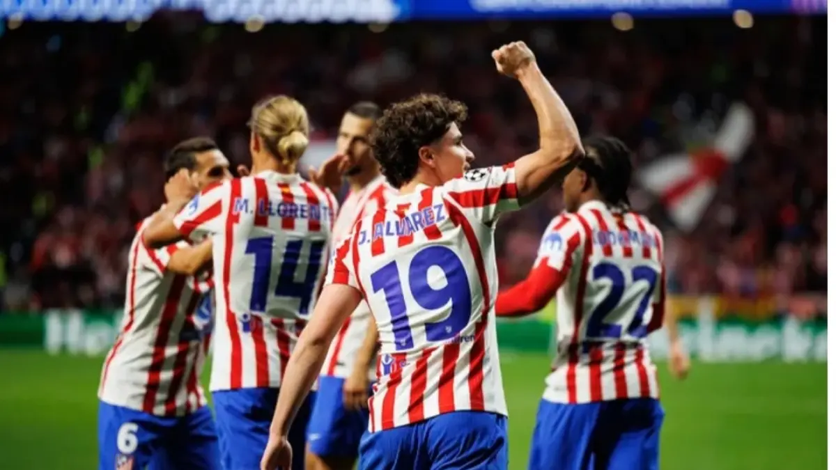 Penalti Julian Alvarez selamatkan Atletico Madrid dari kekalahan. (Sportmole) 