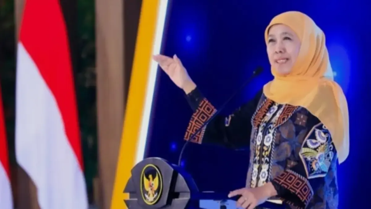 Gubernur Khofifah Indar Parawansa. 