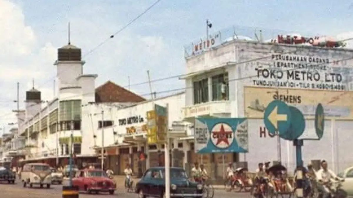 Toko Metro di Jalan Tunjungan 101 Surabaya tinggal kenangan. (IST)