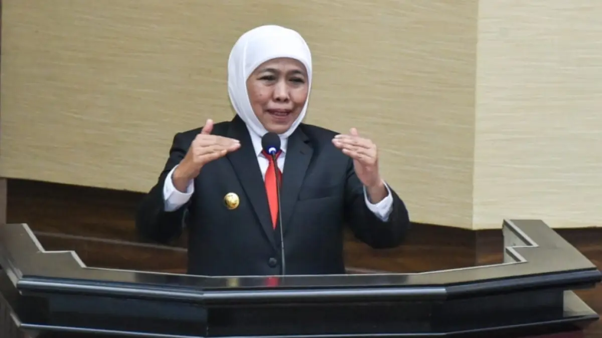 Gubernur Khofifah Indar Parawansa. 