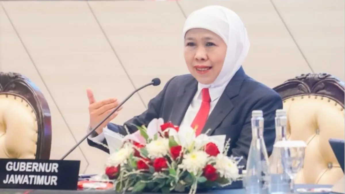 Gubernur Khofifah Indar Parawansa. (Biro Adpim Pemprov Jatim) 