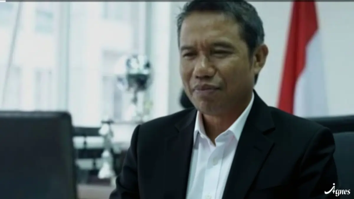 Sekretaris Jenderal PSSI Yunus Nusi.(Agnes AI) 