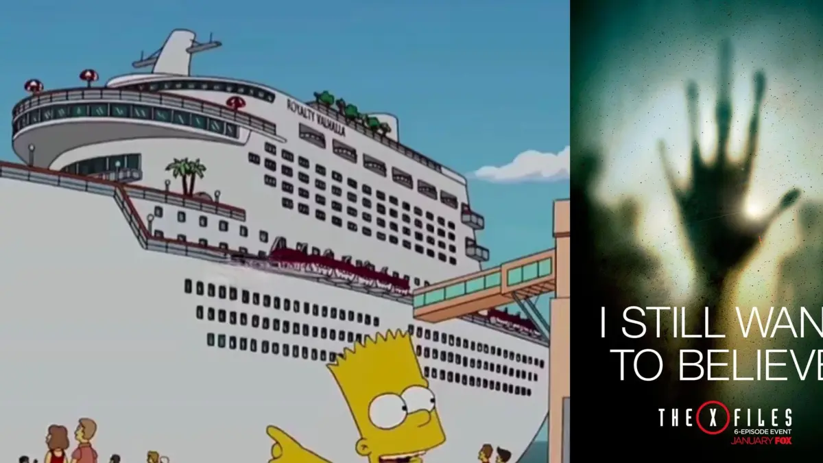 Dalam serial The X-Files dan The Simpsons pernah ada suatu adegan yang menggambarkan wabah virus di kapal pesiar.(ISTIMEWA)