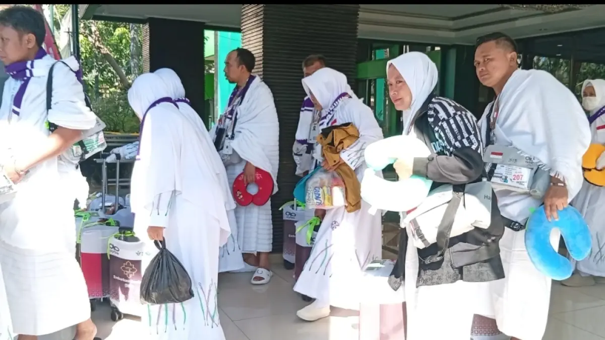 Jemaah haji gombang kedua keberan