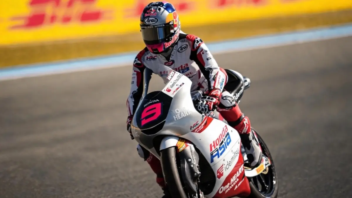 Veda Ega Pratama finis keempat di Moto3 Prancis. 