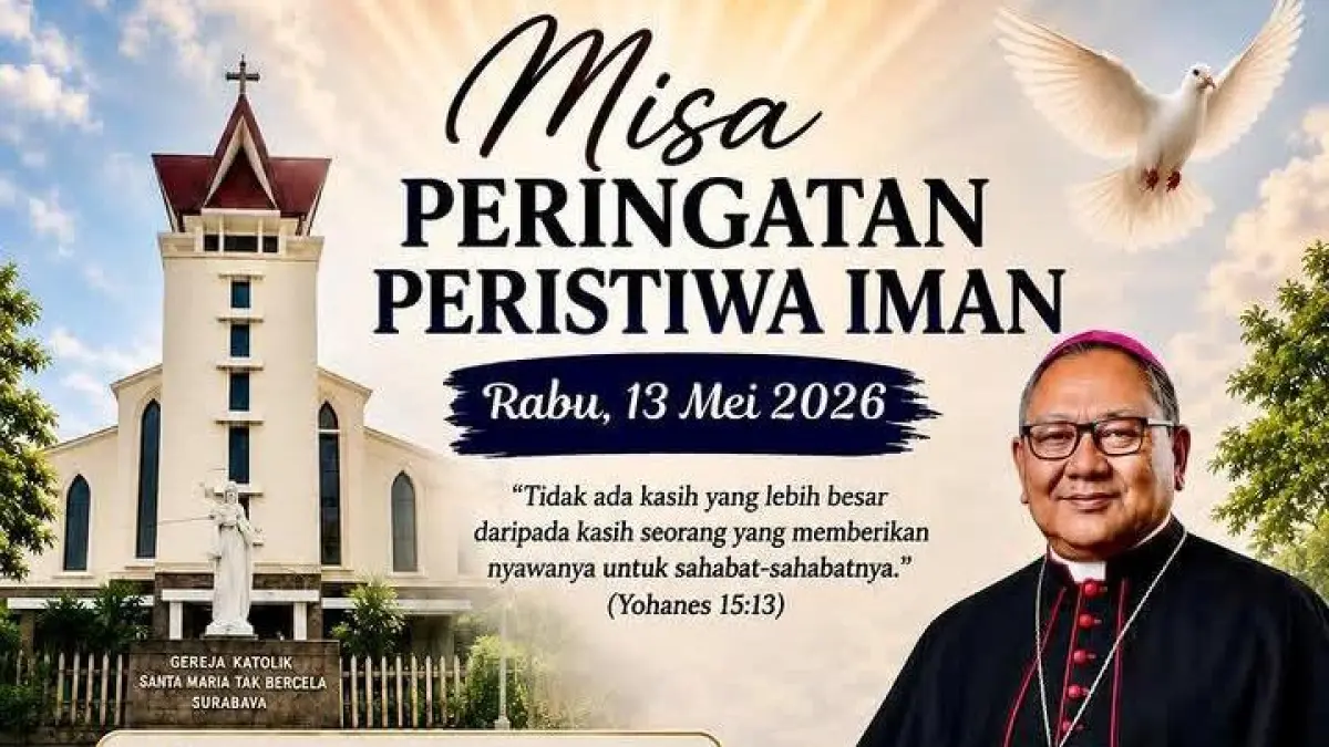 Misa peringatan peristiwa bom di Gereja Katolik Ngagel Surabaya. (IST) 