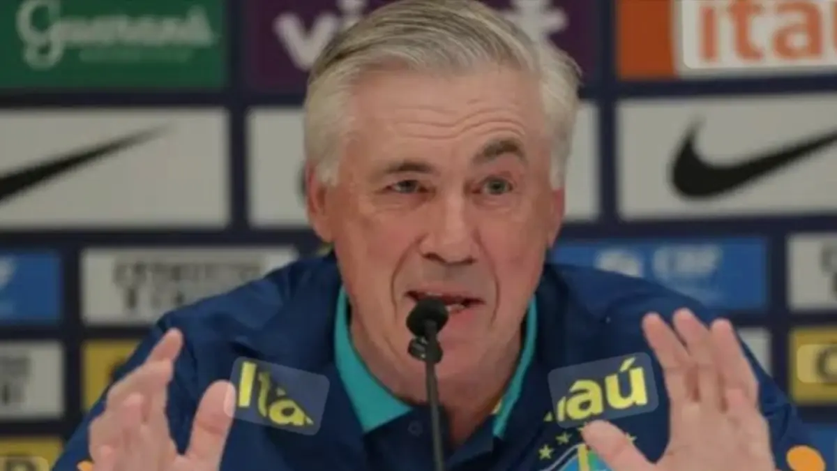 Carlo Ancelotti perpanjang kontrak dengan Timnas Brasil hingga 2030.(BBC) 