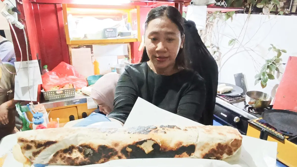 mame4d Kebab Jumbo Viral di Surabaya, Andalkan Porsi Besar dan Harga Terjangkau