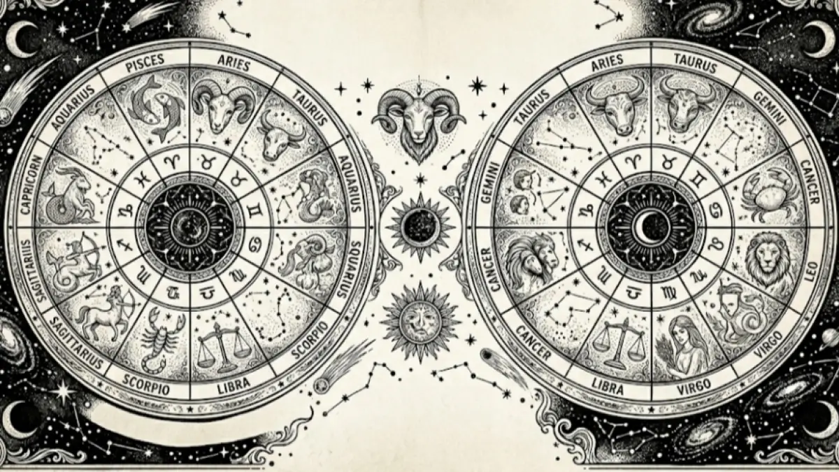 Ilustrasi ramalan zodiak. (Gemini AI) 