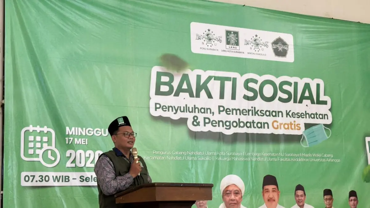KHIDMAT SOSIAL: Bakti Sosial Penyuluhan, Pemeriksaan Kesehatan, dan Pengobatan Gratis sebagai wujud kepedulian serta khidmat sosial dalam menghadirkan layanan kesehatan yang bermanfaat bagi masyarakat.(IST/RADAR SURABAYA)