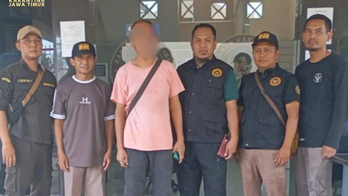 Pelaku penyelundupan satwa dari Makassar diamankan di Surabaya. (IST)