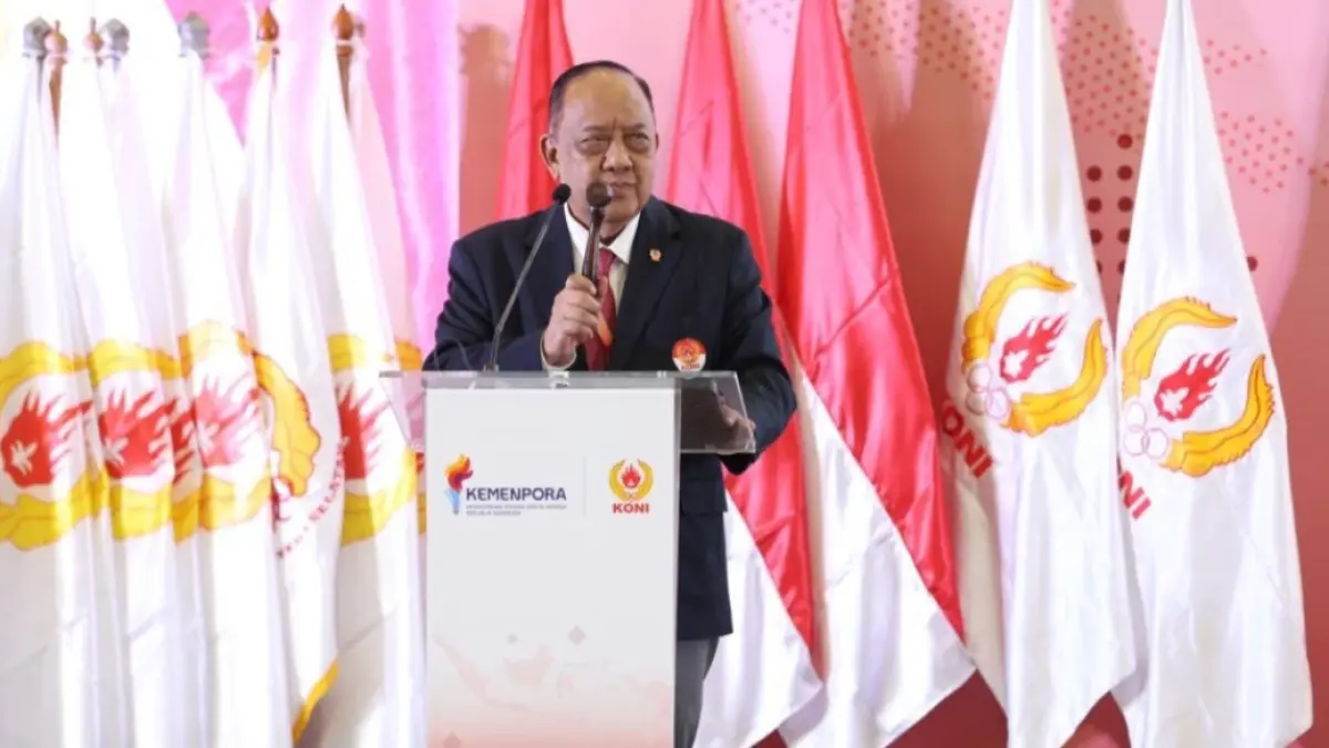 Ketua Umum KONI Pusat Marciano Norman